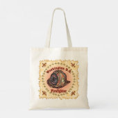 Brandweerman Washington D.C. Tote Bag (Achterkant)