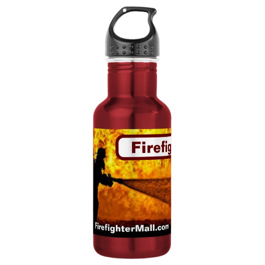 Brandweerman Waterfles (Voorkant)