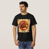 Brandweerman Yin Yang T-shirt (Voorkant volledig)