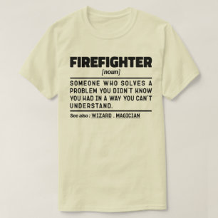 Brandweerman Zelfstandig naamwoord Eerstehulpverle T-shirt