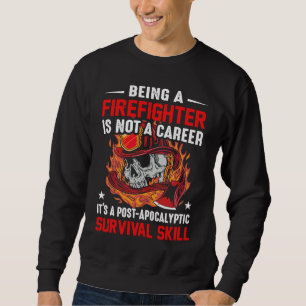 Brandweerman zijn is geen carrière, het is een kwe trui