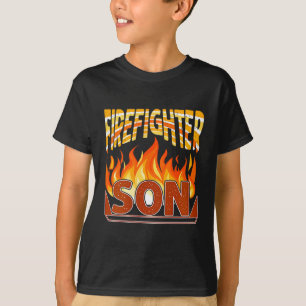 Brandweerman Zoon Brandweercadeau Trotse Brandweer T-shirt