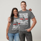 Brandweermannen remmen roodbruine brandweergift t-shirt (Unisex)