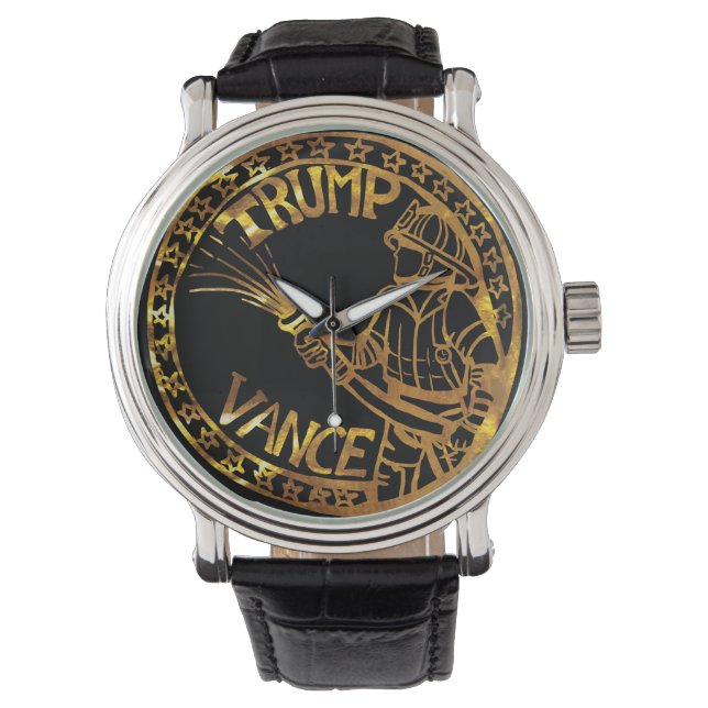 BRANDWEERMANNEN VOOR TRUMP HORLOGE (Voorkant)