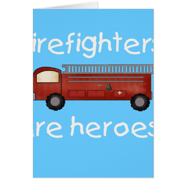Brandweermannen zijn helden (Voorkant)