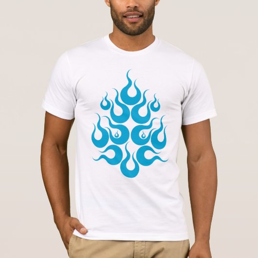 Brandweermasker T-shirt (Voorkant)