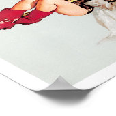  brandweermeisje poster (Hoek)