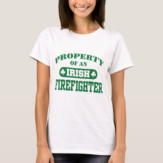 Brandweermeisje T-shirt (Voorkant)