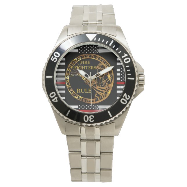 BRANDWEERMENSEN  HORLOGE (Voorkant)