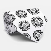 Brandweermiddel EMS-Stropdas Stropdas (Opgerold)