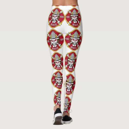 Brandweermiddel Maltees Leggings (Achterkant)