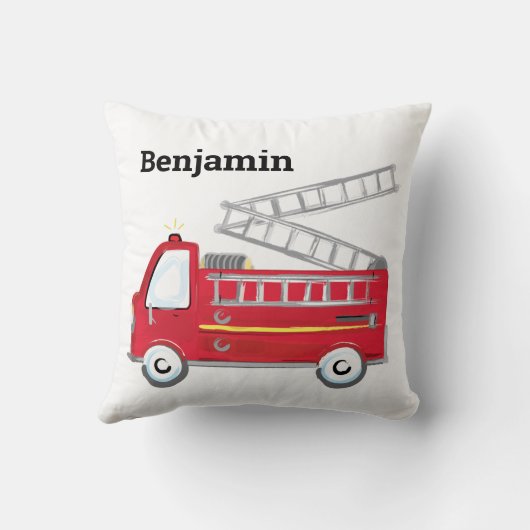 Brandweermotor — Aangepaste piloot Kussen (Achterkant)