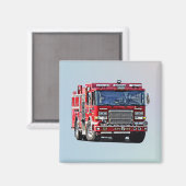 Brandweermotor De hoek draaien Magneet (Voorkant / Achterkant)