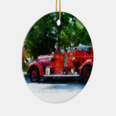 Brandweermotor Keramisch Ornament (Rechts)