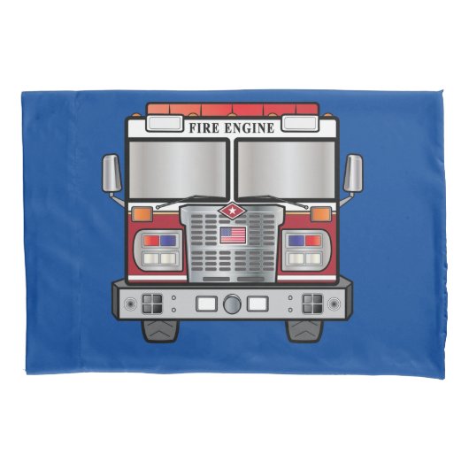 Brandweermotor Kussensloop (Voorkant)