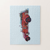  brandweermotor legpuzzel (Verticaal)