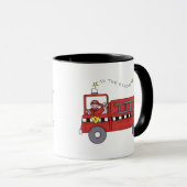 Brandweermotor Mok (Voorkant rechts)