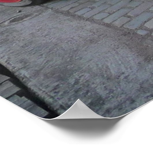  brandweermotor.... poster (Hoek)