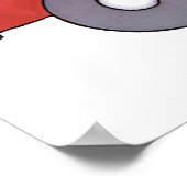 Brandweermotor Poster (Hoek)