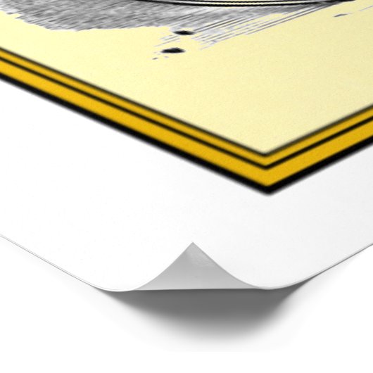  brandweermotor poster (Hoek)