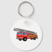 Brandweermotor Sleutelhanger (Voorkant)