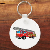 Brandweermotor Sleutelhanger (Voorkant)