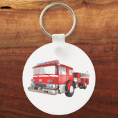 Brandweermotor Sleutelhanger (Voorkant)