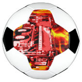 Brandweermotor Storm, Voetbal (Gedraaid)