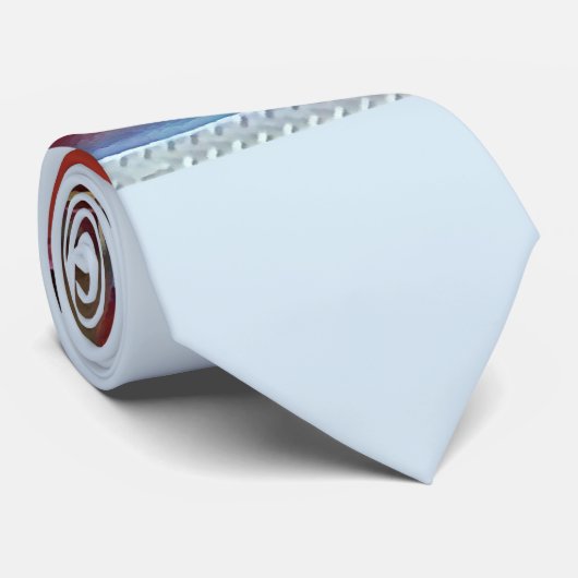  brandweermotor stropdas (Opgerold)