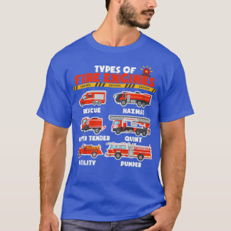 Brandweermotoren Vrachtwagen L T-shirt