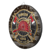 Brandweernaam Brandweerdienst Verenigde Staten Vla Dartbord (Voorkant Rechts)