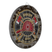 Brandweernaam Brandweerdienst Verenigde Staten Vla Dartbord (Voorkant Links)