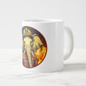 brandweerolifant grote koffiekop (Voorkant rechts)