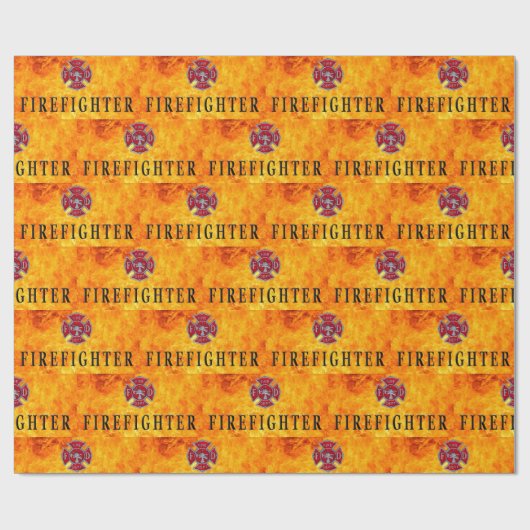 Brandweerpapier Cadeaupapier (Vlak)