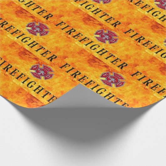 Brandweerpapier Cadeaupapier (Hoek)