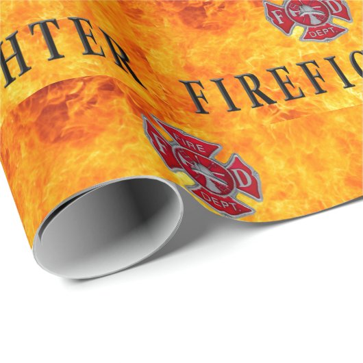 Brandweerpapier Cadeaupapier (Rol Hoek)