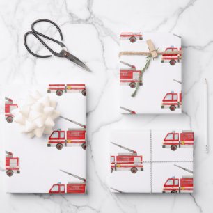 Brandweerpapier voor brandweerauto's inpakpapier vel
