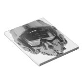 Brandweerpiloot Helmet en hoogtemeter Notitieblok (Schuin)