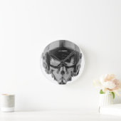 Brandweerpiloot Helmet en hoogtemeter Ronde Klok (Huis)