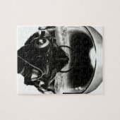 Brandweerpiloot Helmet Legpuzzel (Horizontaal)