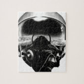 Brandweerpiloot Helmet Legpuzzel (Verticaal)