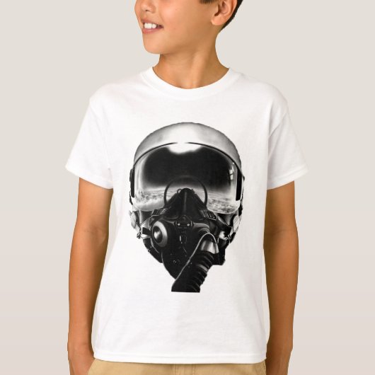 Brandweerpiloot Helmet T-shirt (Voorkant)
