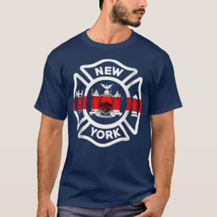 Brandweerpolitie in New York T-shirt