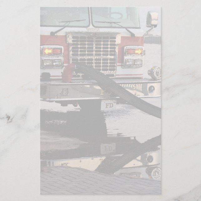 Brandweerpomp Pumperslang vervagen brandweerstand (Voorkant)