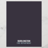 Brandweerportret, brandweerwerende werving flyer (Achterkant)