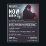 Brandweerportret, brandweerwerende werving flyer<br><div class="desc">Firefighter Portret,  brandweerlichter Recrufbrochure door de Visitekaartje Store.</div>