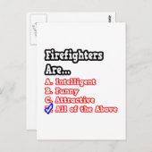 Brandweerquiz...Grapje Briefkaart (Voorkant / Achterkant)