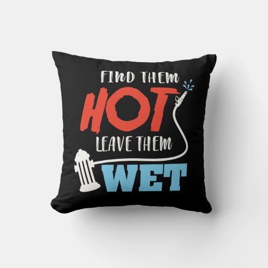 Brandweerredder Human Rescuer Flamers Fire Kussen (Voorkant)