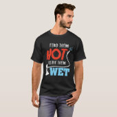Brandweerredder Human Rescuer Flamers Fire T-shirt (Voorkant volledig)