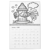 Brandweerreddingsmissies kleuren 2025/2026 kalender (Jan 2027)